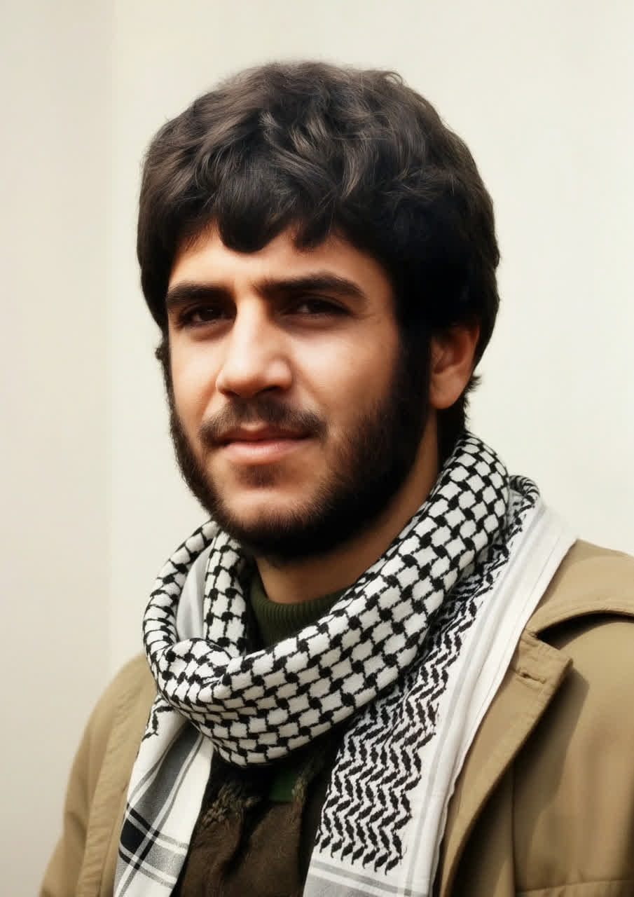 تصویر بازسازی شده باکیفیت از شهید محسن غریبی